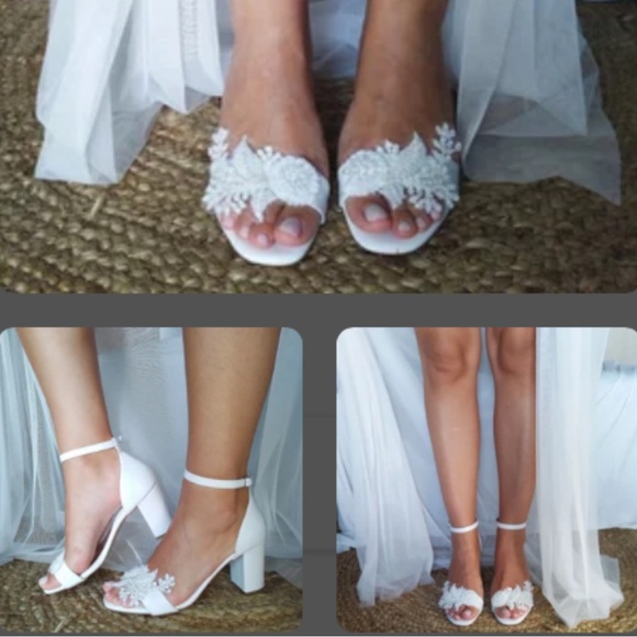 NEW Wedding Shoes / Size 38 - Picture 8 of 8